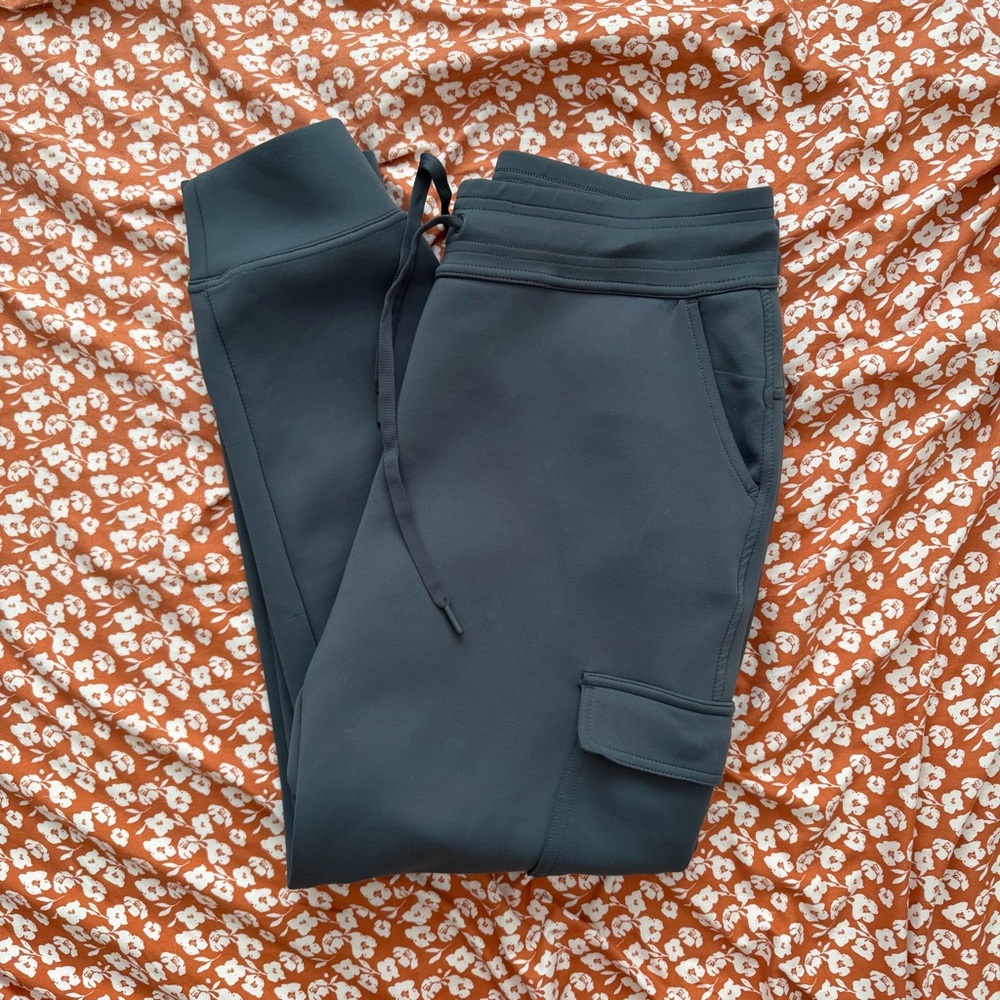 32 Degrees Olive Green Drawstring Cargo Jogger Pants